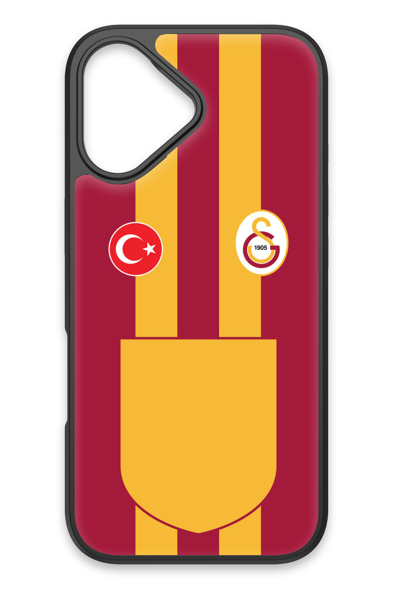 Galatasaray Kişiye Özel Retro 1999-2000 Forma iPhone 17 Cam Kılıf