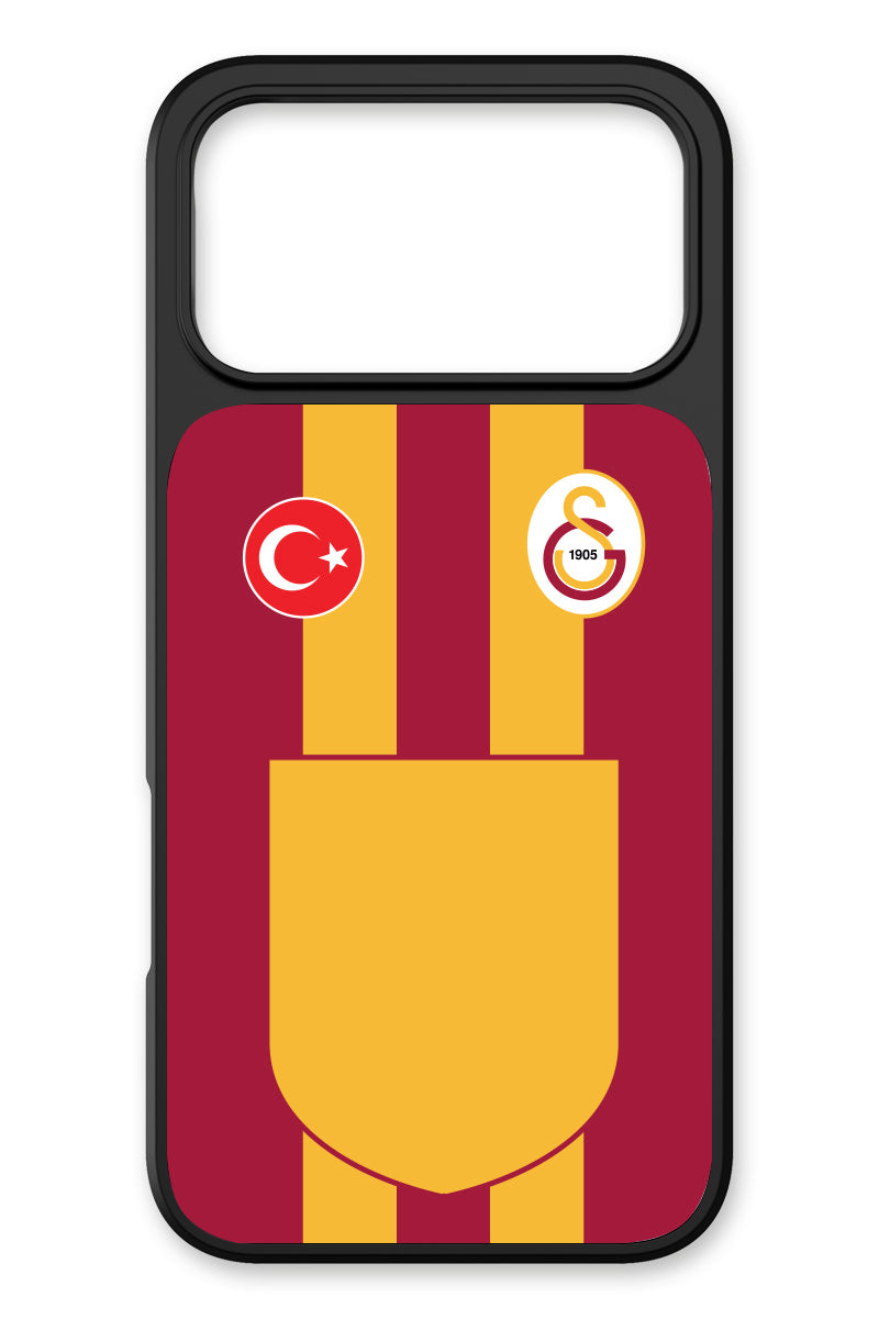 Galatasaray Kişiye Özel Retro 1999-2000 Forma iPhone 18 Pro Cam Kılıf