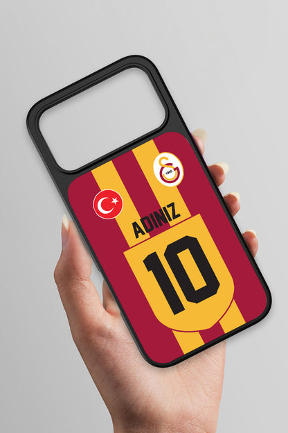 Galatasaray Kişiye Özel Retro 1999-2000 Forma iPhone 18 Pro Max Cam Kılıf