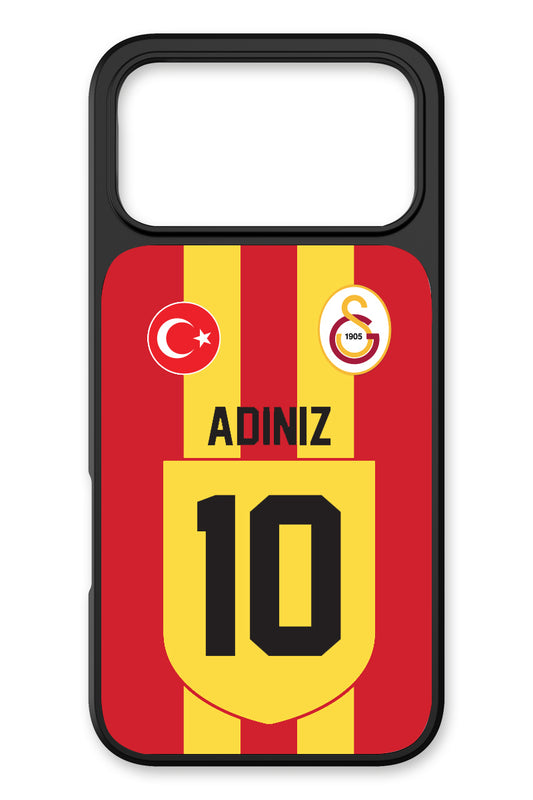Galatasaray Kişiye Özel Retro 1999-2000 Forma iPhone 18 Pro Max Cam Telefon Kılıfı