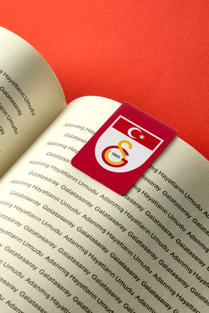 Galatasaray Metin Oktay Mıknatıslı Kitap Ayracı