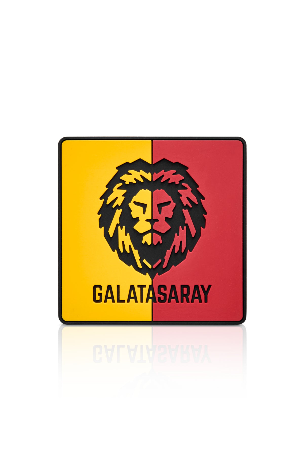 Galatasaray Parçalı Aslan Silikon Bardak Altlığı 2'li Set