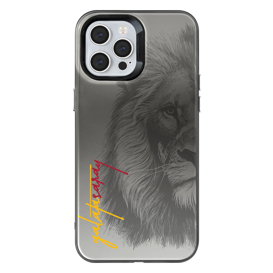 Galatasaray Premium Aslan iPhone 12 Pro Max Telefon Kılıfı