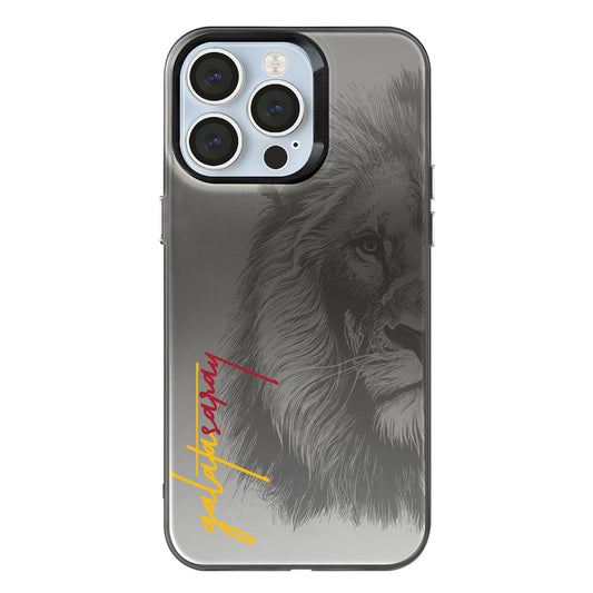 Galatasaray Premium Aslan iPhone 14 Pro Max Telefon Kılıfı