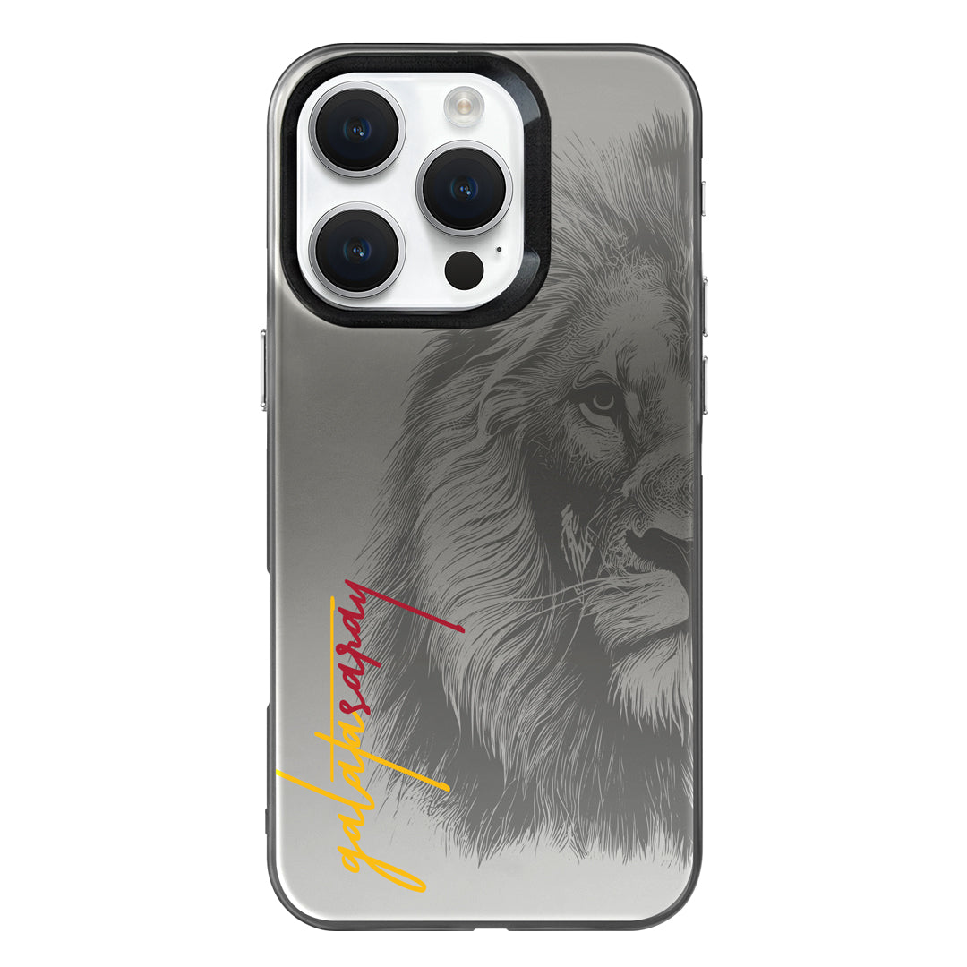 Galatasaray Premium Aslan iPhone 16 Pro Max Telefon Kılıfı