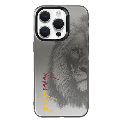 Galatasaray Premium Aslan iPhone 16 Pro Max Telefon Kılıfı