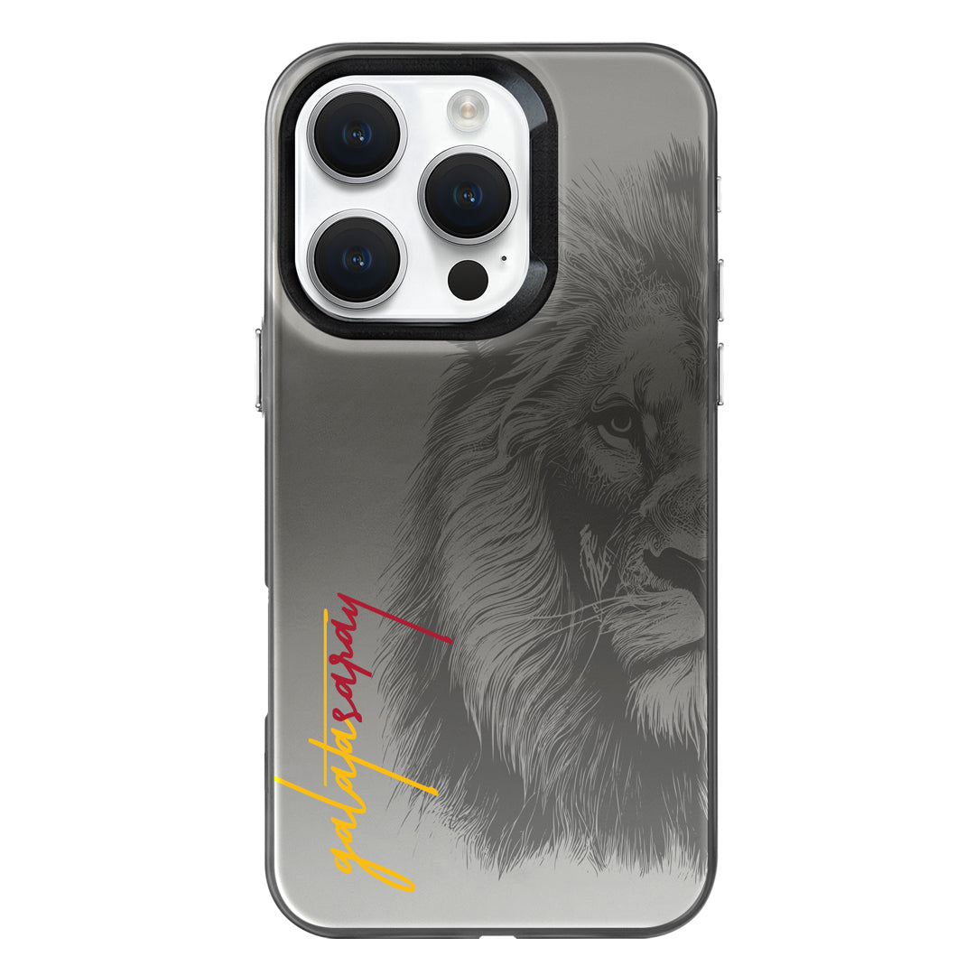 Galatasaray Premium Aslan iPhone 16 Pro Telefon Kılıfı