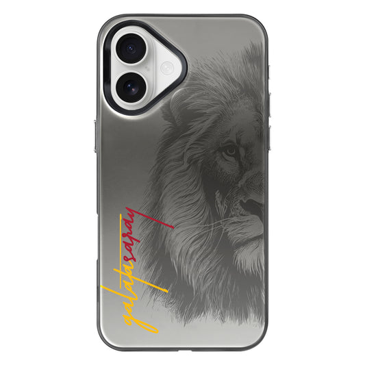 Galatasaray Premium Aslan iPhone 16 Telefon Kılıfı