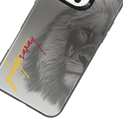 Galatasaray Premium Aslan iPhone 16 Pro Max Telefon Kılıfı