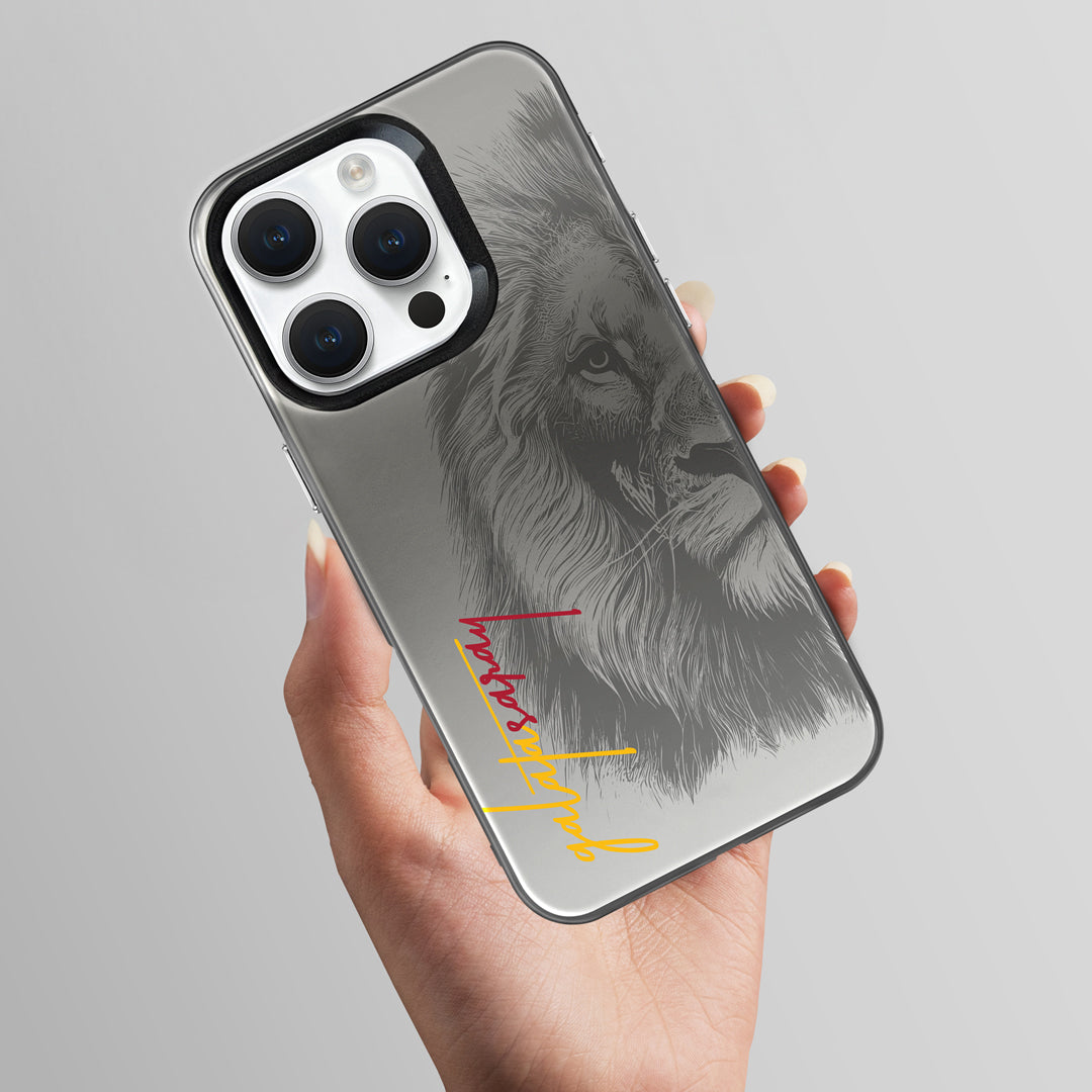 Galatasaray Premium Aslan iPhone 16 Pro Max Telefon Kılıfı