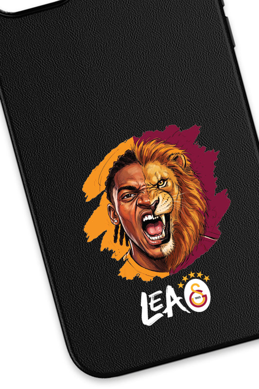 Galatasaray Rafael Leão Aslan Deri Magsafe Telefon Kılıfı
