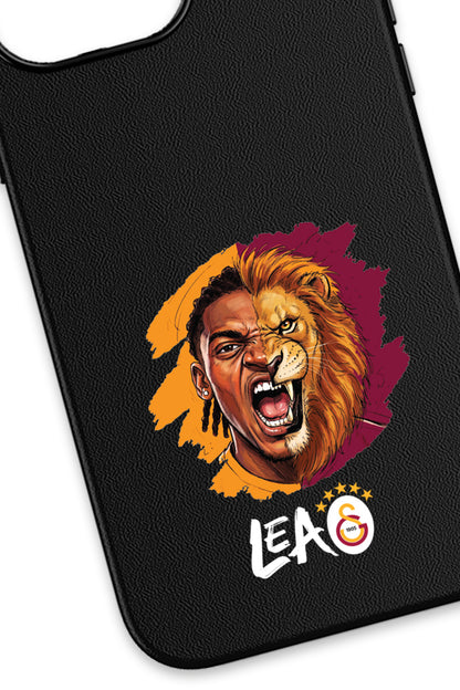 Galatasaray Rafael Leão iPhone 16 Pro Max Deri Magsafe Kılıf