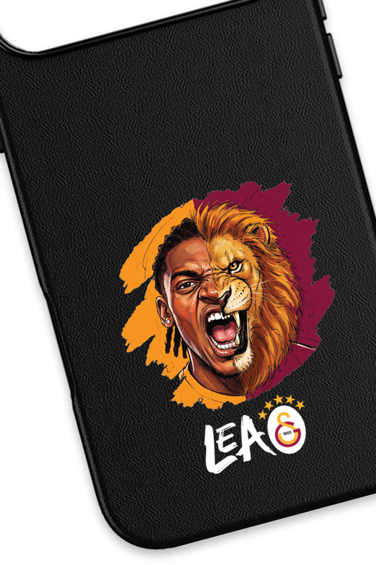 Galatasaray Rafael Leão Aslan Deri Magsafe Telefon Kılıfı