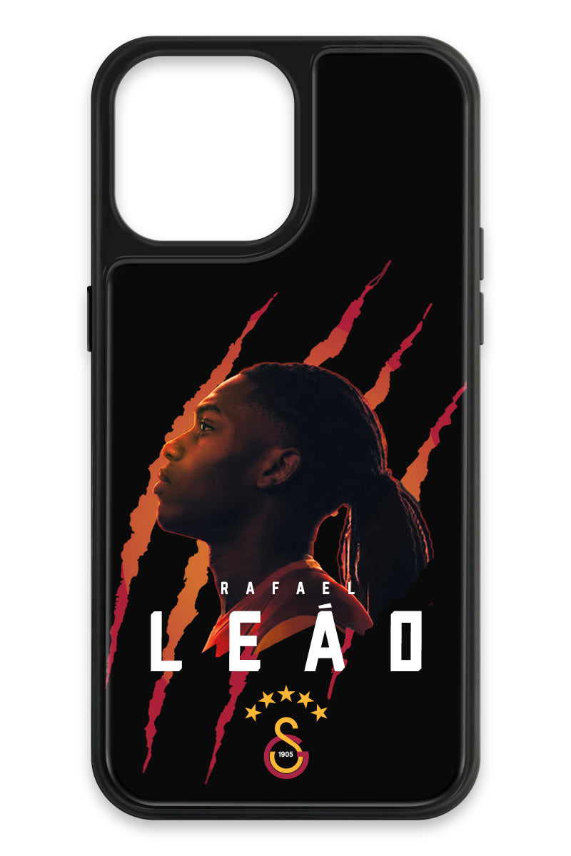 Galatasaray Rafael Leão iPhone 13 Pro Max Cam Telefon Kılıfı