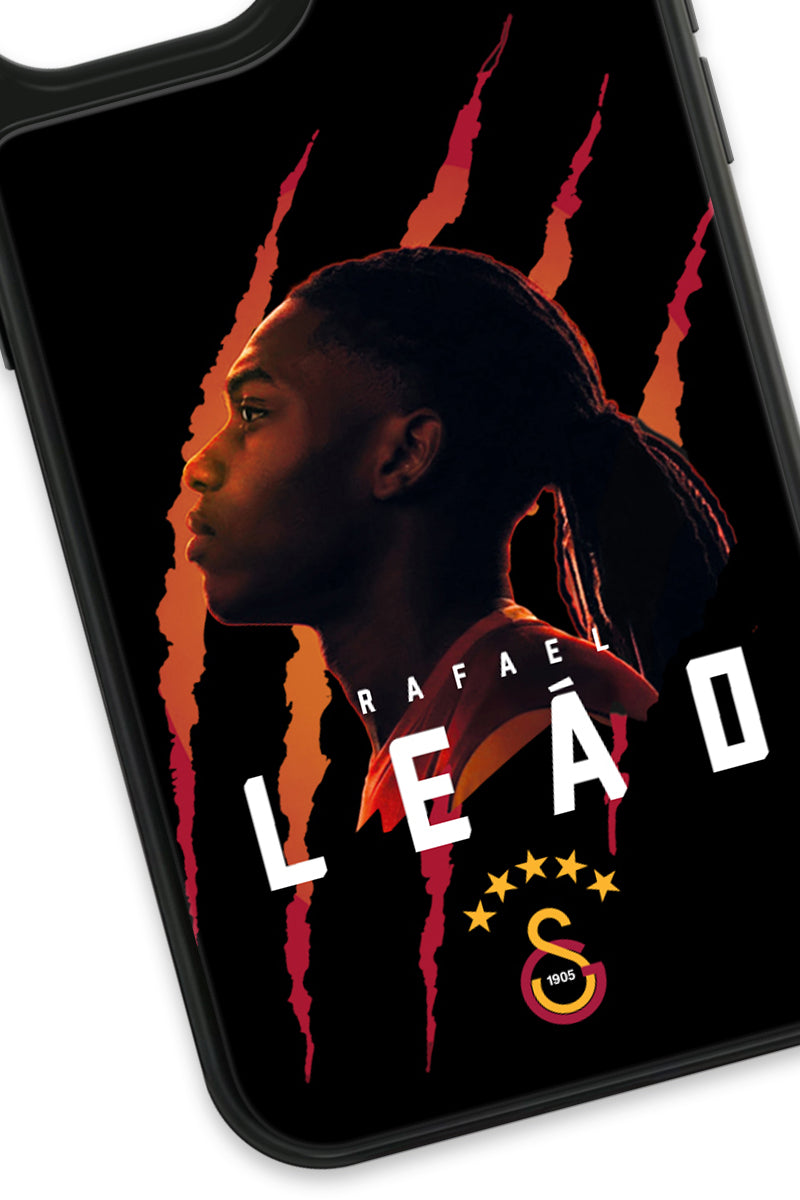 Galatasaray Rafael Leão iPhone 14 Cam Kılıf