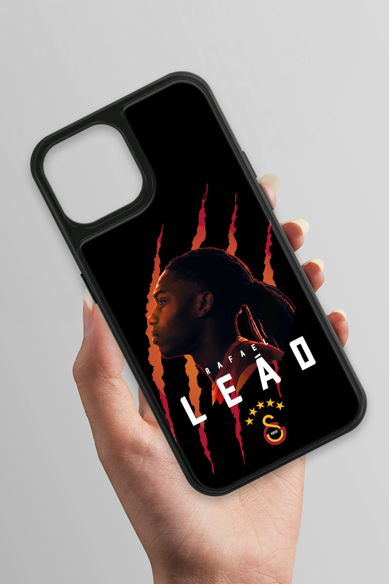 Galatasaray iPhone 14 Cam Telefon Kılıfı 5 Yıldızlı Arma