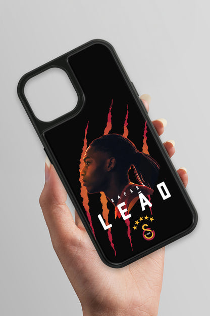 Galatasaray iPhone 15 Cam Telefon Kılıfı 5 Yıldızlı Arma