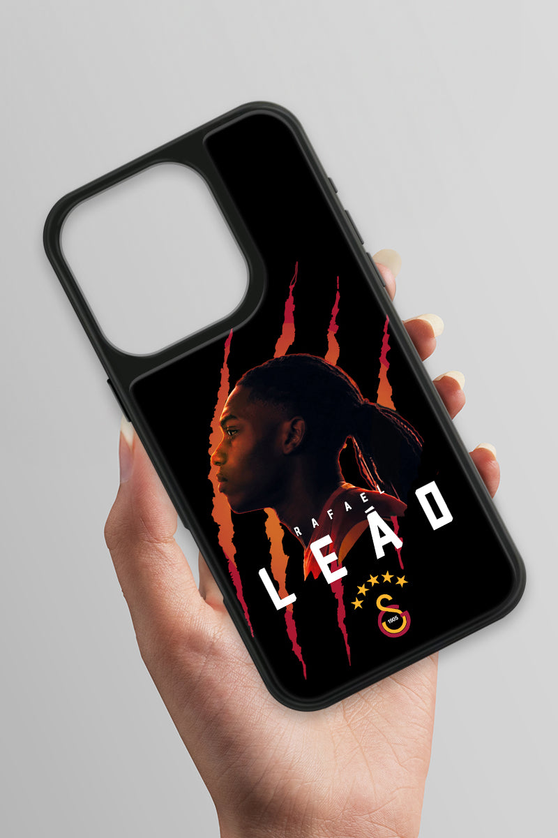 Galatasaray iPhone 16 Pro Cam Telefon Kılıfı 5 Yıldızlı Arma