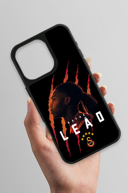 Galatasaray iPhone 16 Pro Max Cam Telefon Kılıfı 5 Yıldızlı Arma
