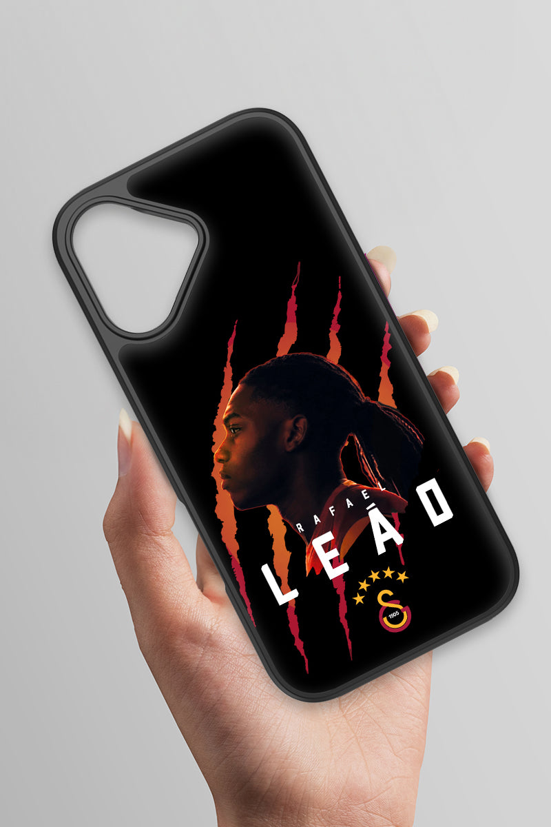 Galatasaray iPhone 17 Cam Telefon Kılıfı 5 Yıldızlı Arma