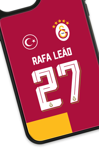 Galatasaray Rafael Leão iPhone 13 Pro Max Cam Kılıf