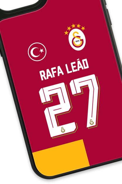 Galatasaray Rafael Leão iPhone 14 Cam Kılıf