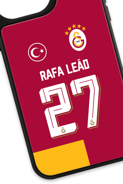 Galatasaray Rafael Leão iPhone 14 Pro Max Cam Kılıf