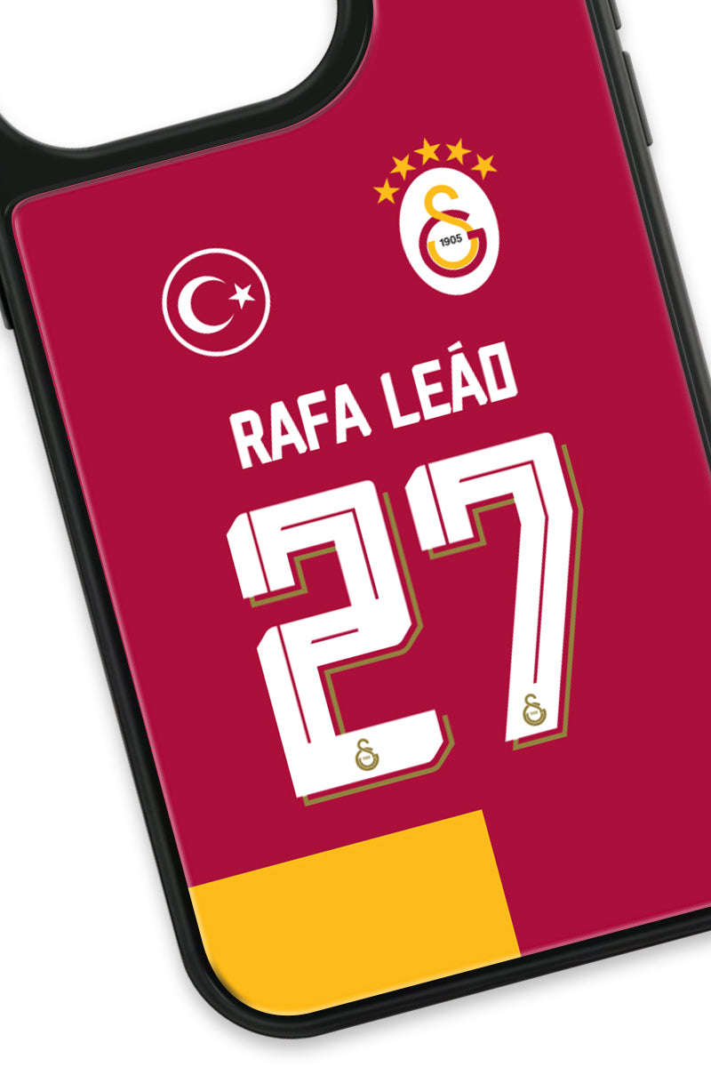 Galatasaray Rafael Leão iPhone 15 Pro Cam Kılıf