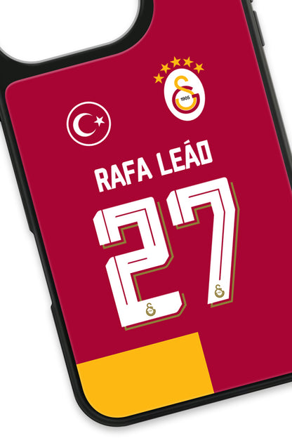 Galatasaray Rafael Leão iPhone 16 Pro Cam Kılıf