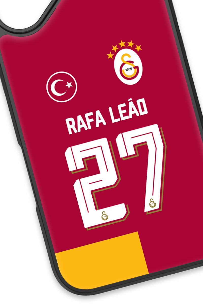 Galatasaray Rafael Leão iPhone 17 Cam Kılıf