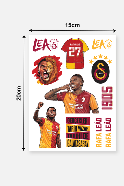 Galatasaray Rafael Leão Sticker Seti Detayı