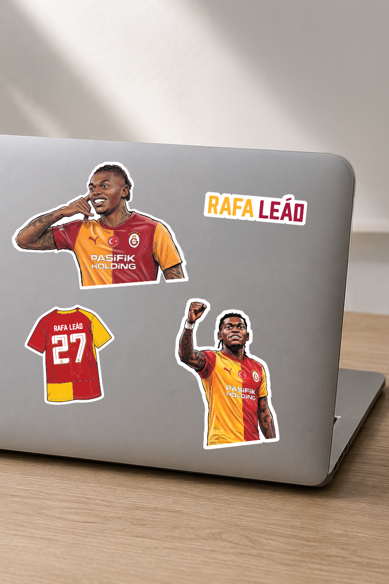 Galatasaray Rafael Leão Sticker Seti Detayı