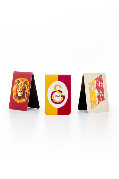 Galatasaray Rerere 3'lü Mıknatıslı Kitap Ayracı Seti