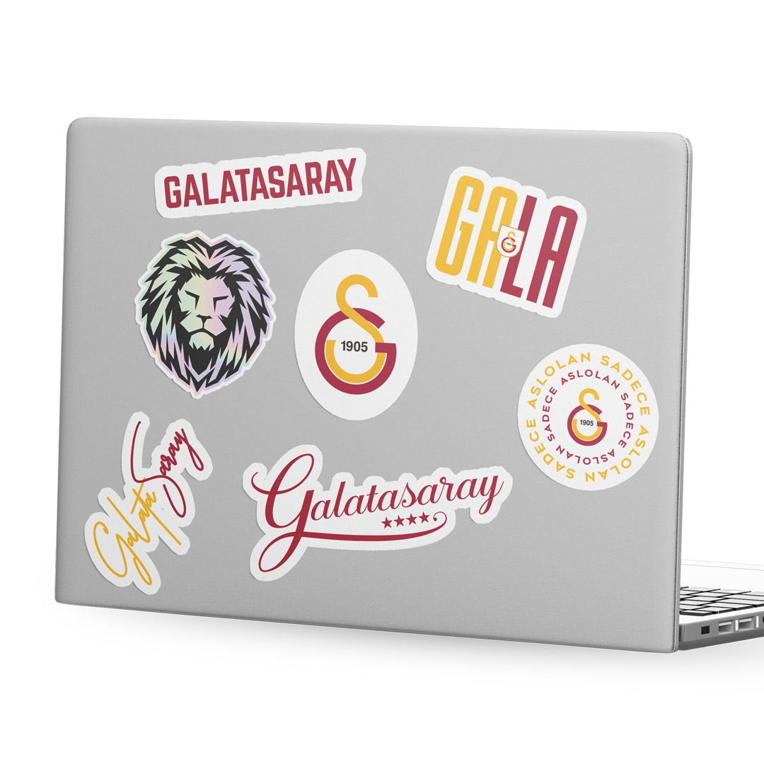 Galatasaray Sarı Sticker Paketi