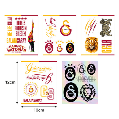 Galatasaray Sarı Sticker Paketi