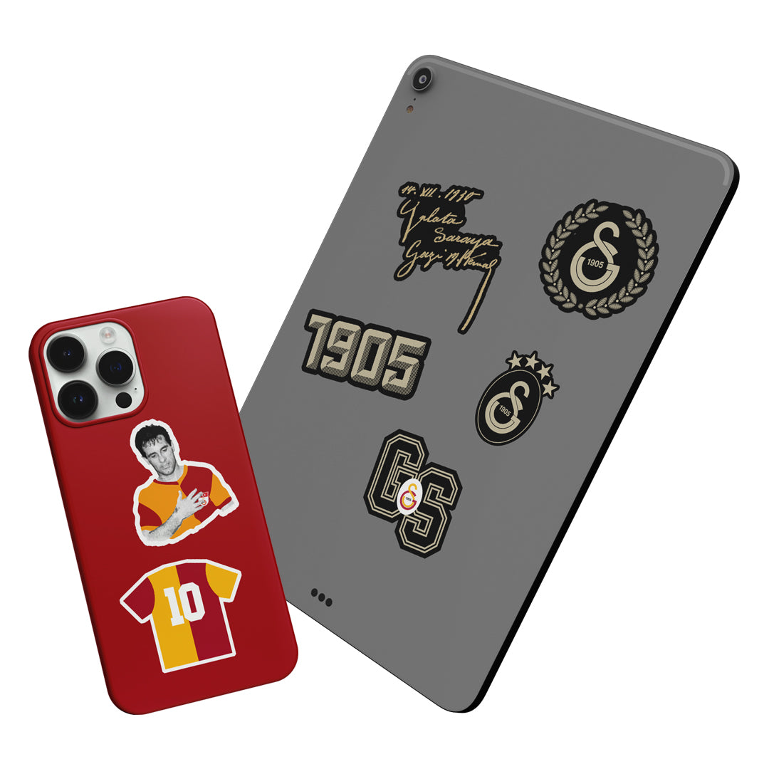 Galatasaray Siyah Sticker Paketi