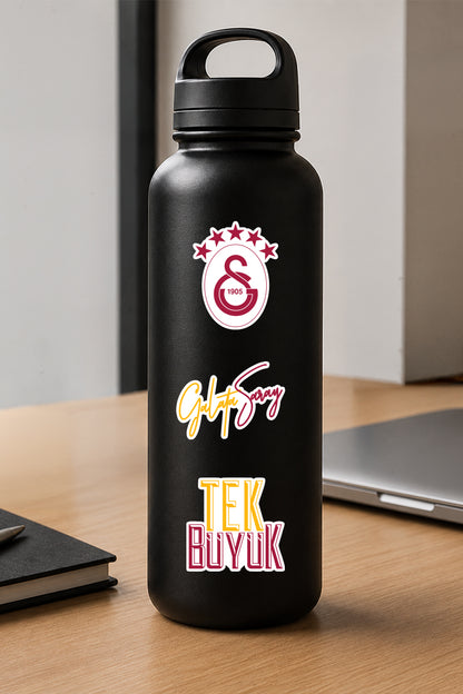 Galatasaray Sticker Seti 5 Yıldız - Lisanslı Orijinal