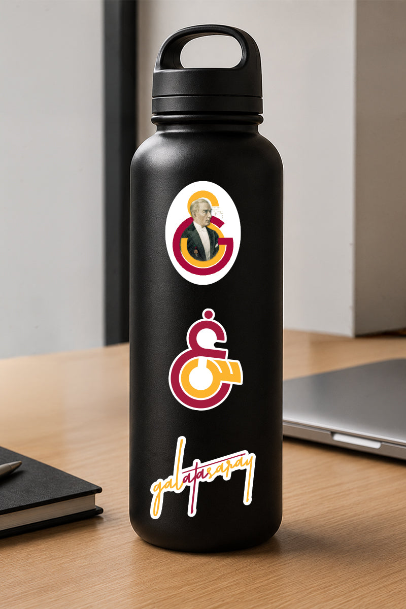 Galatasaray Sticker Seti Atatürk - Lisanslı Orijinal