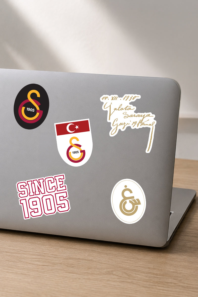 Galatasaray Sticker Seti Atatürk - Lisanslı Orijinal