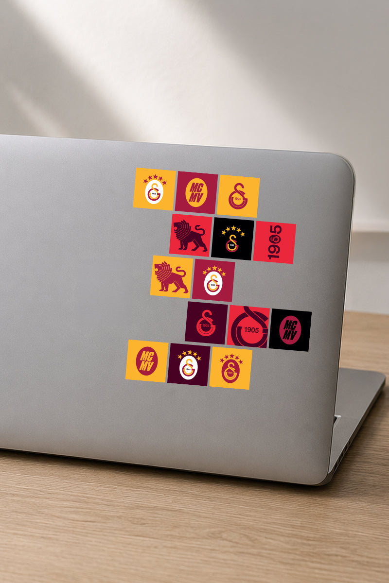 Galatasaray Sticker Seti İkonik - Lisanslı Orijinal