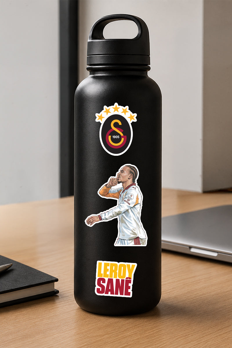 Galatasaray Sticker Seti Leroy Sané Gol - Lisanslı Orijinal