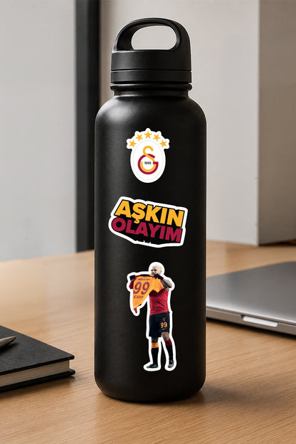 Galatasaray Sticker Seti Mauro Icardi Aşkın Olayım - Lisanslı Orijinal