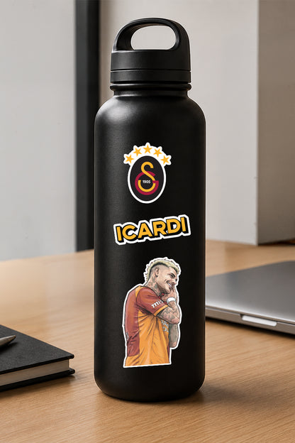Galatasaray Sticker Seti Mauro Icardi Gol - Lisanslı Orijinal