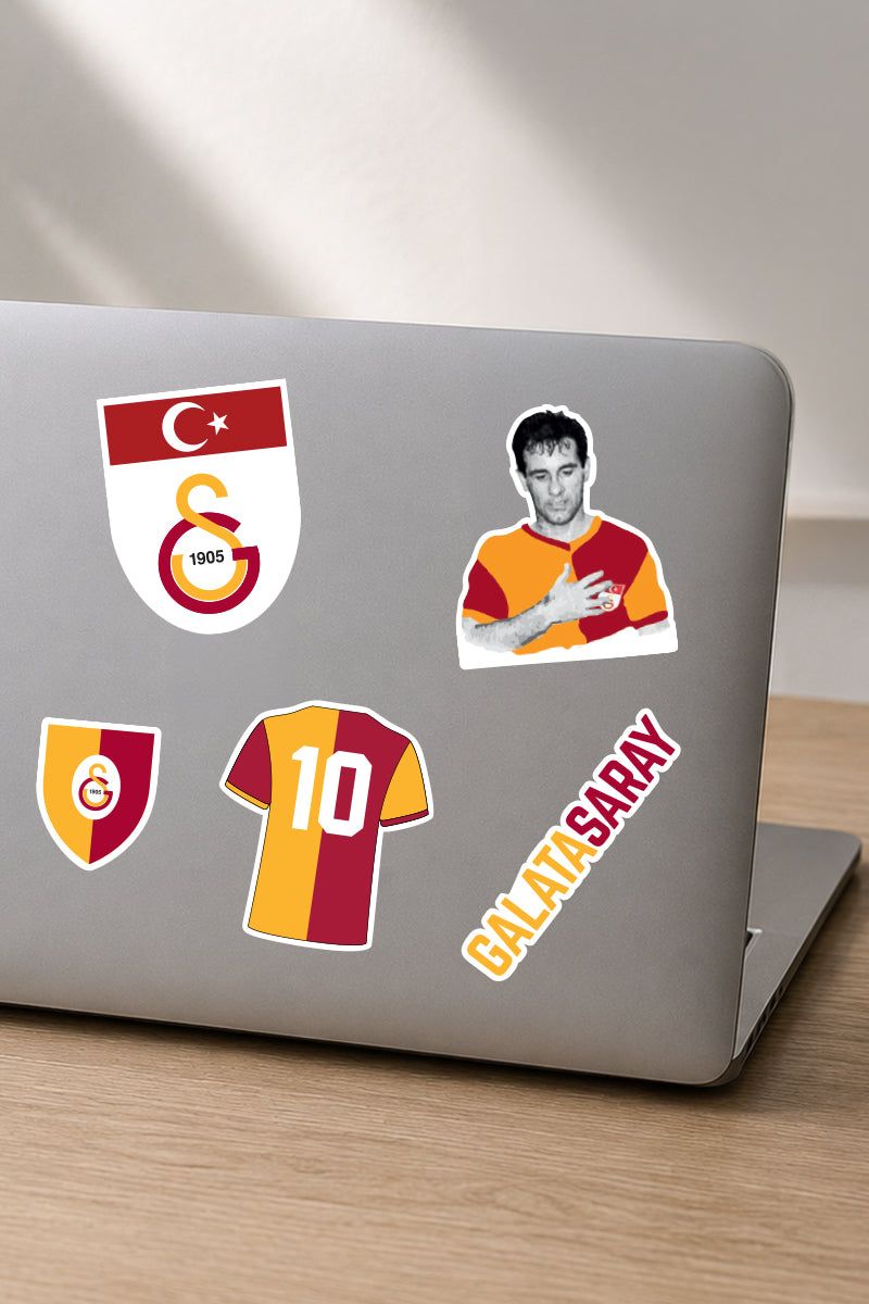 Galatasaray Sticker Seti Metin Oktay - Lisanslı Orijinal