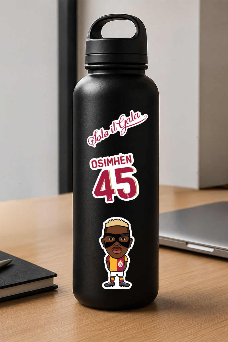 Galatasaray Sticker Seti Victor Osimhen - Lisanslı Orijinal