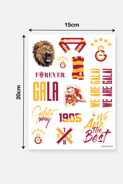 Galatasaray Sticker Seti We Are Gala - Lisanslı Orijinal