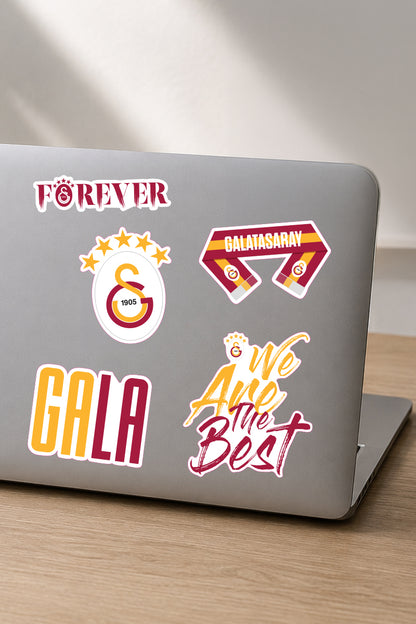 Galatasaray Sticker Seti We Are Gala - Lisanslı Orijinal