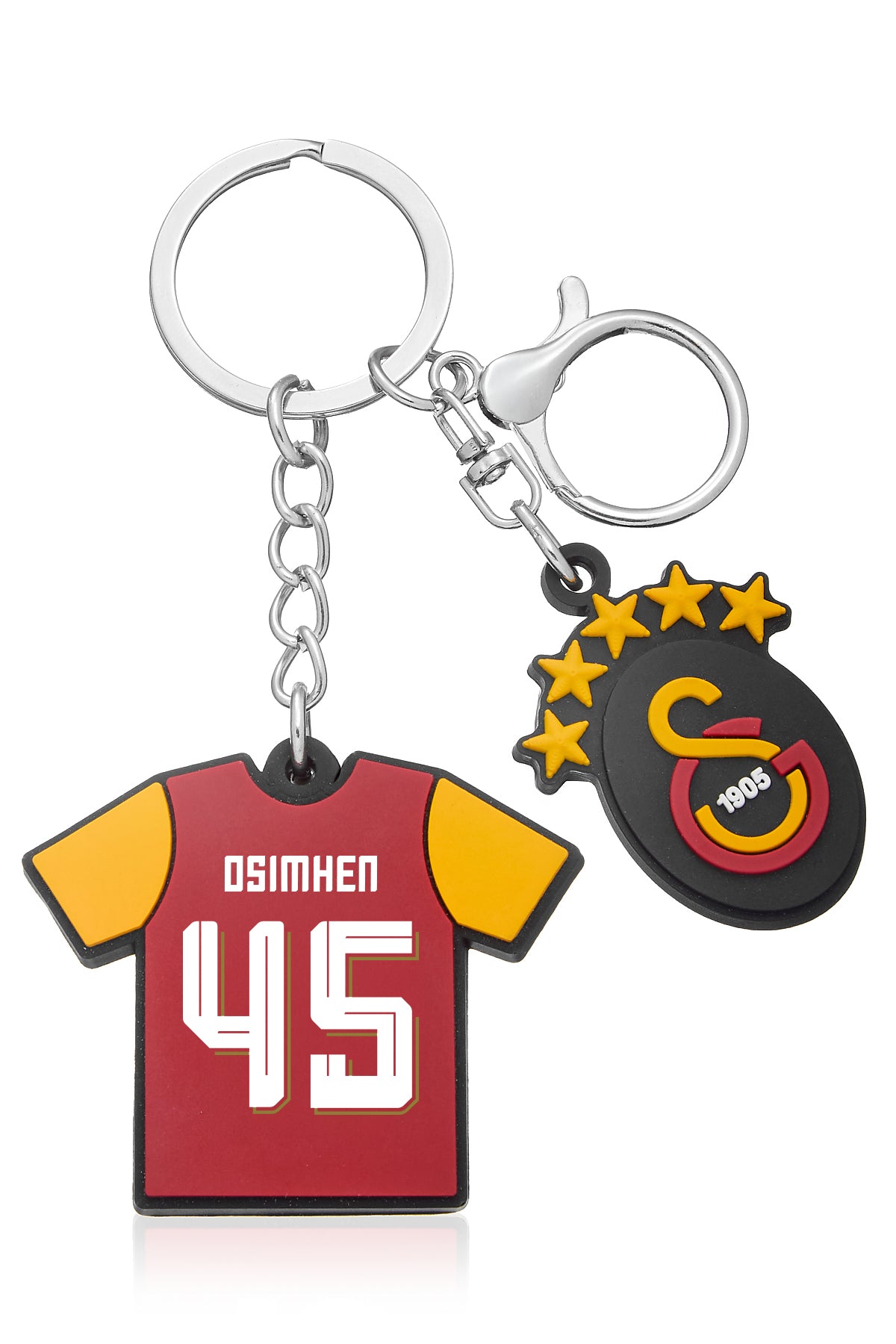 Galatasaray Victor Osimhen Charm Arma Silikon Anahtarlık