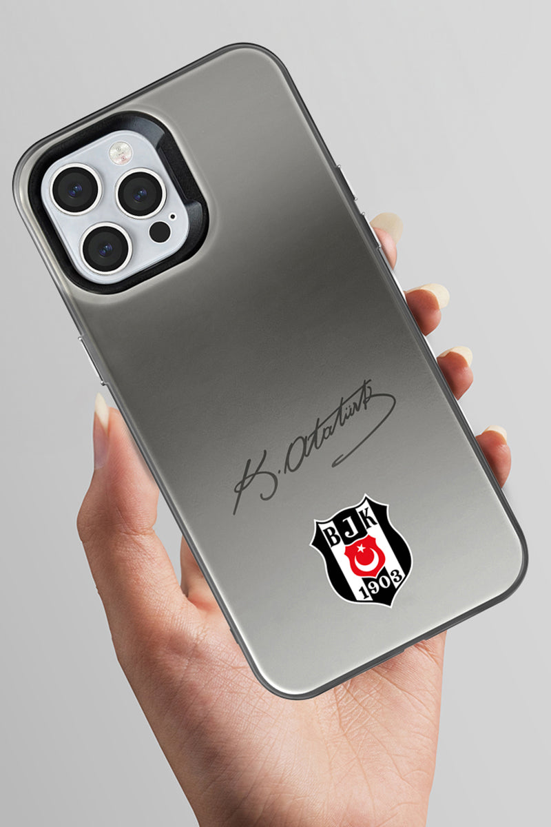 Beşiktaş ATA İmza Arma Premium Telefon Kılıfı