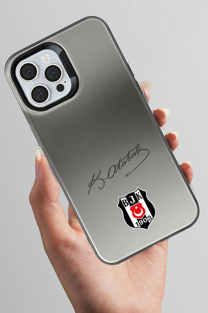 Beşiktaş ATA İmza Arma Premium Telefon Kılıfı